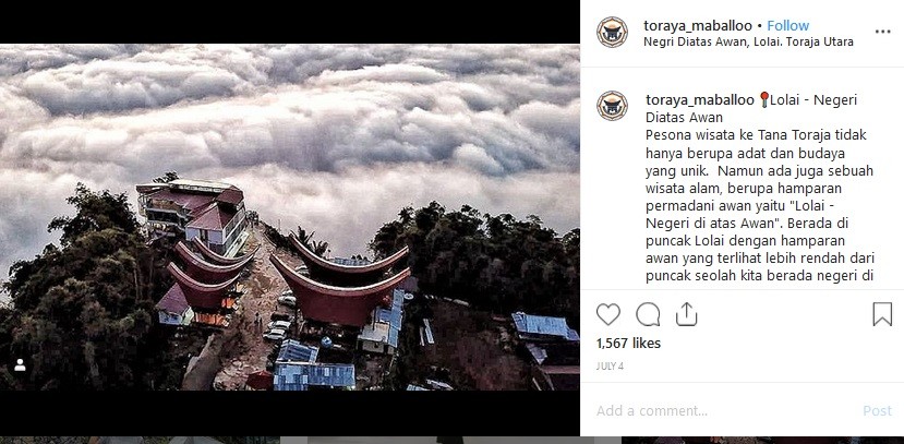 5 Pemandangan Negeri Atas Awan Terpopuler Di Indonesia Ada Pura Terselimuti Kabut