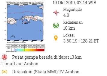 review terbaru: Get Info Gempa Hari Ini Di Ambon Background