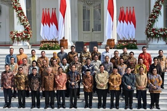 Kabinet Indonesia Maju. (Foto: Antara)