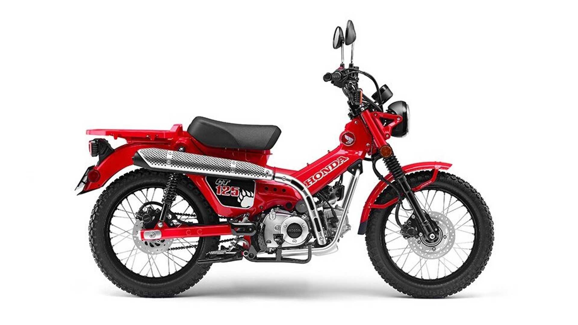 Honda Pamer Motor Bebek Unik Bergaya Semi Trail CT125