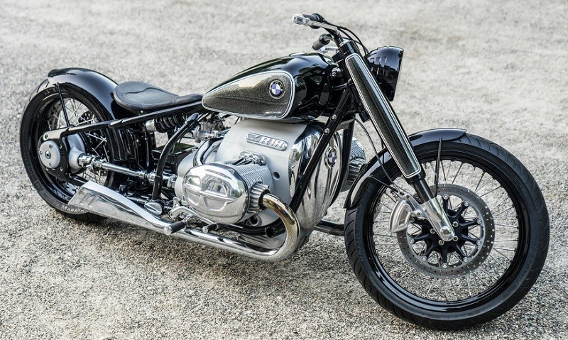 BMW Big Boxer 1 Mesin Big Boxer akan membuat debut produksinya dengan model motor R18. (Foto: Carscoops)