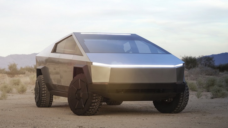 Tesla Cybertruck1 Pikap listrik Tesla Cybertruck (Foto: Carscoops)