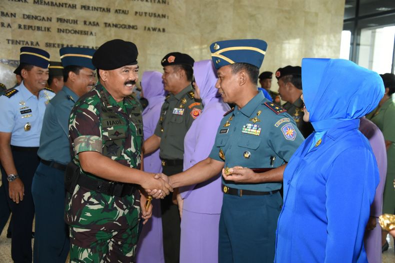 23 Perwira Tinggi TNI Resmi Naik Pangkat, Berikut Daftarnya