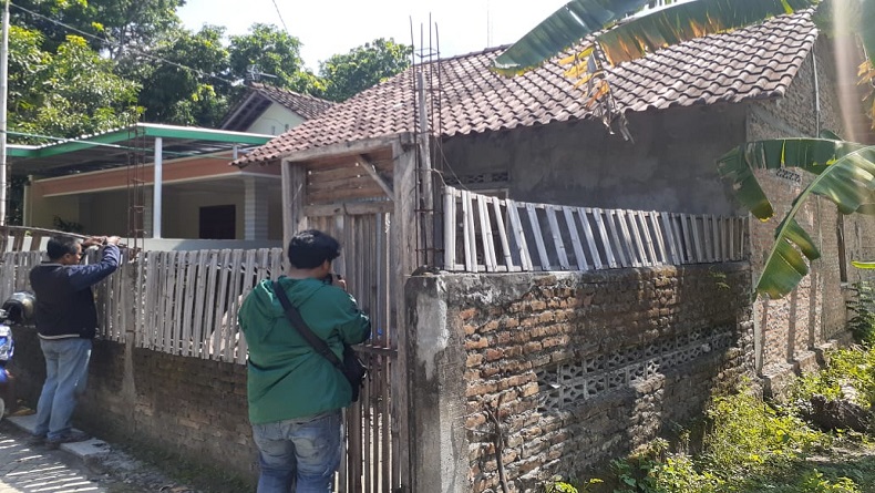 Rumah nenek Rubingah Rumah Rubingah di Kranggan, Berbah, Sleman (Foto: iNews.id/Kuntadi)