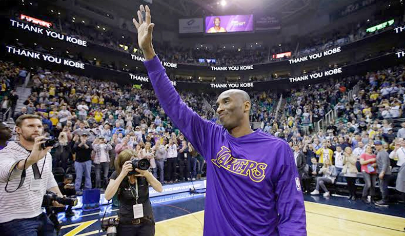 Momen Kobe Bryant saat mengumumkan pensiun (Foto: Washington Post)