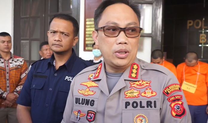 Kapolrestabes Bandung Kombes Pol Ulung Sampurna Kapolrestabes Bandung Kombes Pol Ulung Sampurna Jaya, Rabu (26/2/2020) (Foto: iNews/Mujib Prayitno)