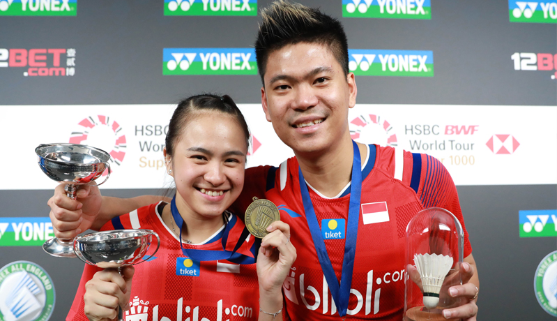 Praveen Jordan/Melati Daeva Oktaviati - 1 Ganda campuran Indonesia, Praveen Jordan/Melati Daeva Oktaviati (Foto: PBSI)