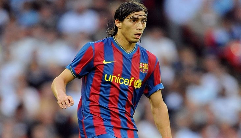Martin Caceres Martin Caceres saat memperkuat Barcelona musim 2008/2009 (Foto: AS)