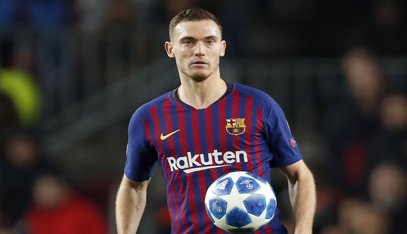 Thomas Vermaelen Thomas Vermaelen saat memperkuat Barcelona (Foto: Sky Sports)
