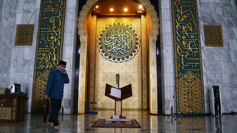 Masjid Al Akbar Surabaya. (Foto: iNews/Rahmat Ilyasan)