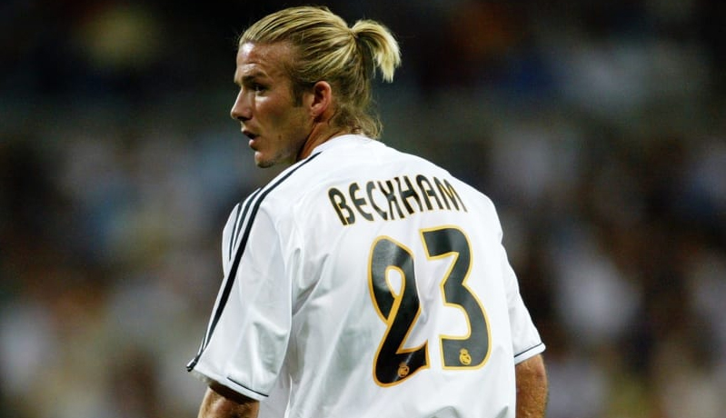 David Beckham saat memperkuat Real Madrid (Foto: FIFA)