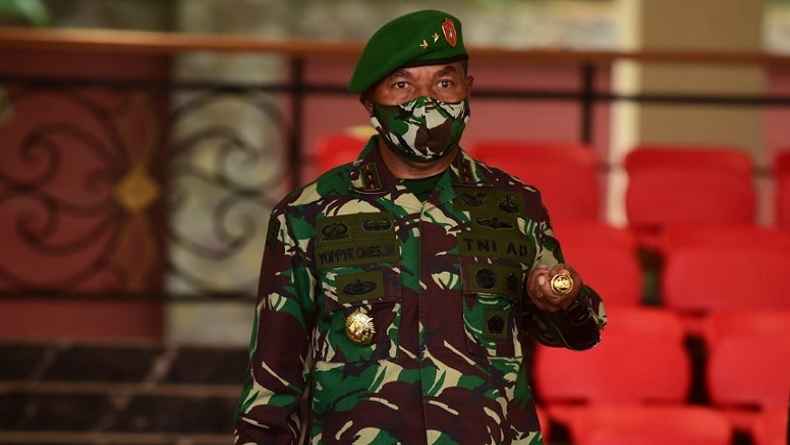 Joppye Onesimus Dispenad Komandan Pusterad Mayjen TNI Joppye Onesimus Wayangkau. (Foto: Dispenad).