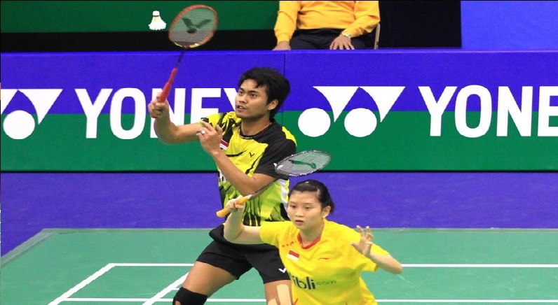Owi Debby Tontowi Ahmad pernah berpasangan ganda campuran dengan Debby Susanto (foto: Okezone)