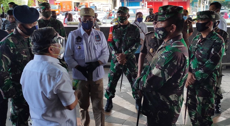 Wali kota Pantau kesiapan pembukaan Mal Wali kota Manado Cek Kesiapan Protokol Kesehatan di Mal