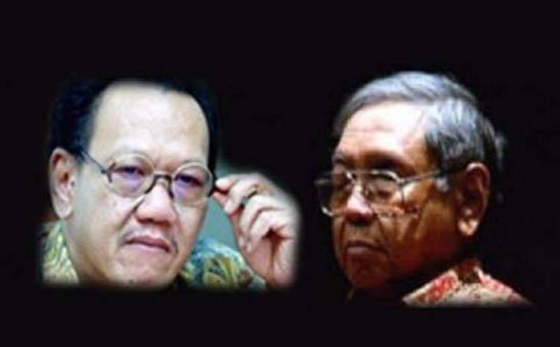 Gus Iim Sindo Almarhum KH Hasyim Wahid dan almarhum KH Abdurrahman Wahid (Gus Dur). (Foto/NU online)
