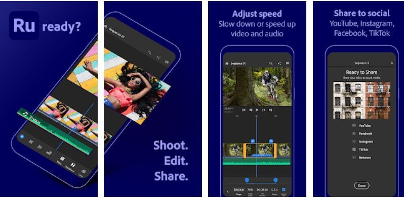 Adobe Premiere Rush Google PlayStore (iNews.id/esa putra tanjung)