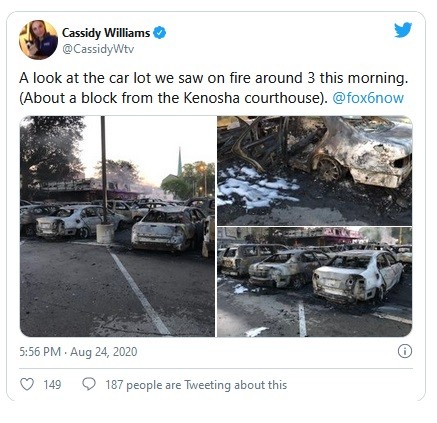 25 Mobil Dibakar