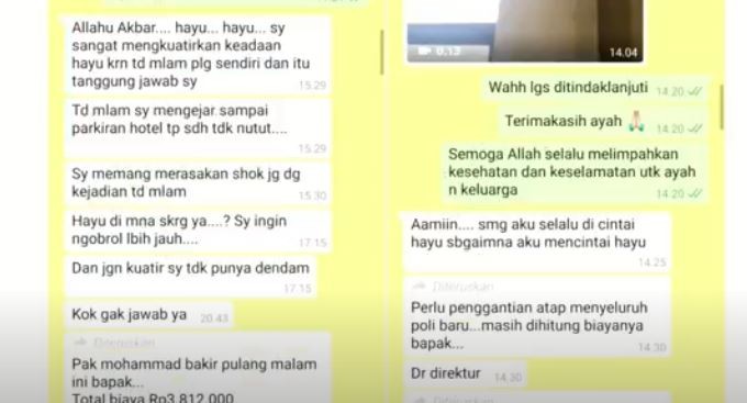 Ini Deretan Chat Mesra Diduga Sekda Bondowoso Dengan Dokter Pns Cantik