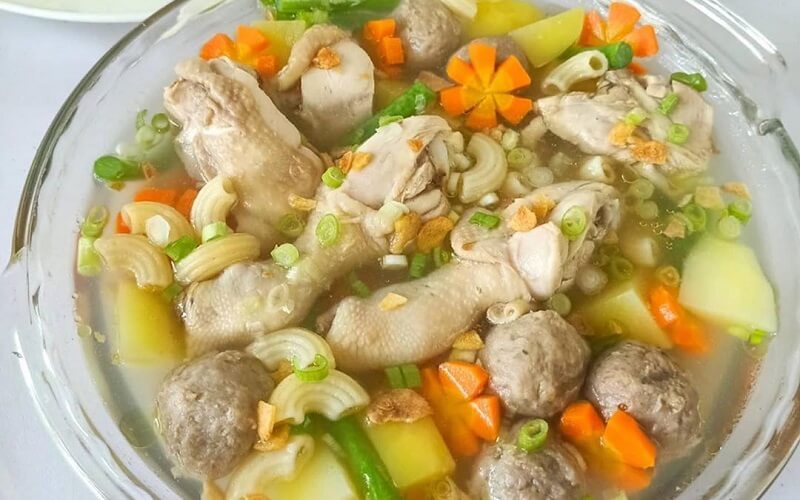 Resep Sup Ayam Ala Restoran