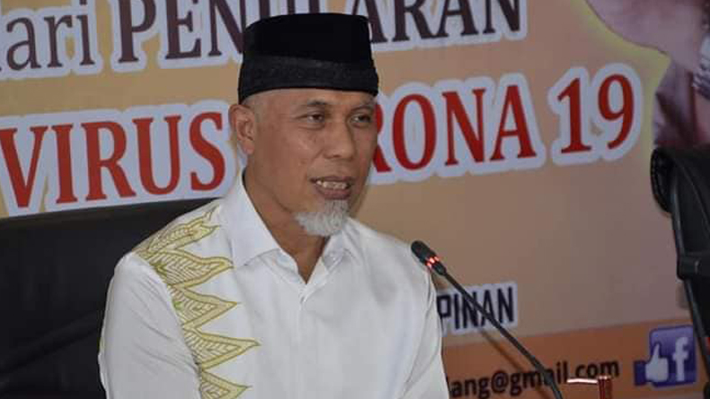  Gubernur Mahyeldi Jadi Penceramah di Salat Tarawih Pertama Masjid Raya Sumbar