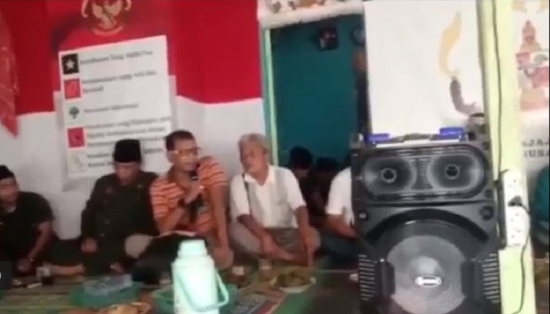 Garut3 Kegiatan organisasi Kandang Wesi Tunggal Rahayu yang viral di media sosial. (Foto ist).