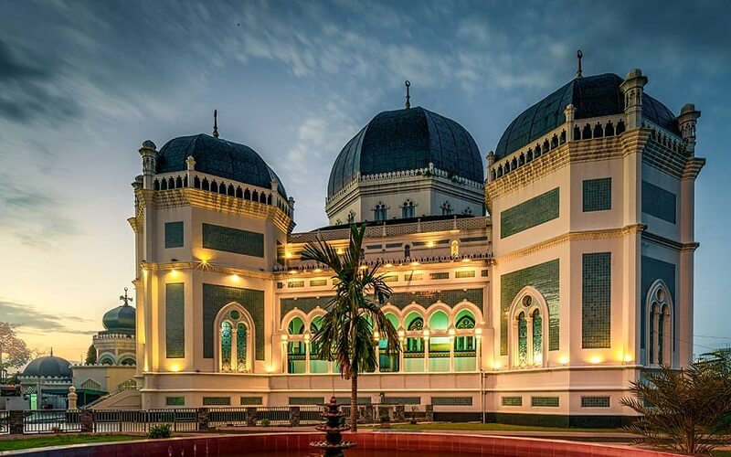 Masjid Raya Al-Mashun (Foto: Instagram IG@hadipramono82)