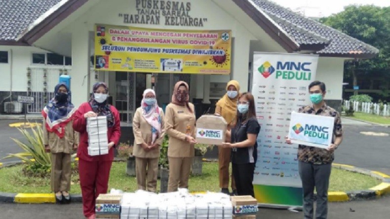 MNC Peduli 5 MNC Peduli kembali menyalurkan bantuan kepada petugas fasilitas kesehatan. (Foto: MNC Media).