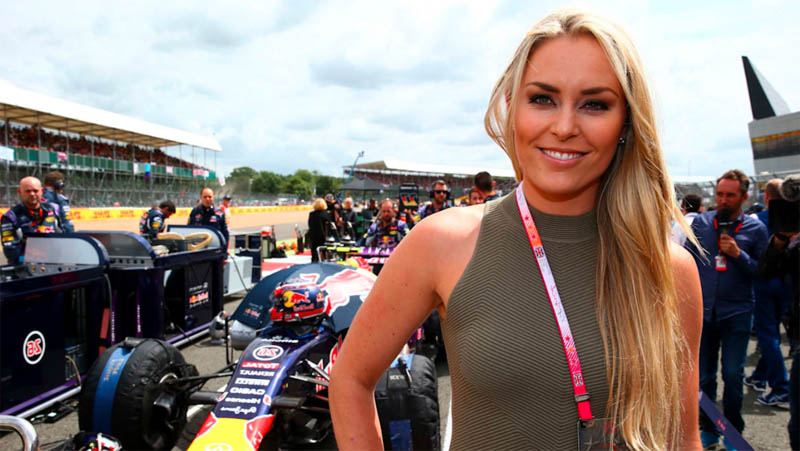foto atlet ski Lindsey Vonn Atlet ski Lindsey Vonn punya impian mengendarai mobil Formula 1. (Foto: Olympic Channel)