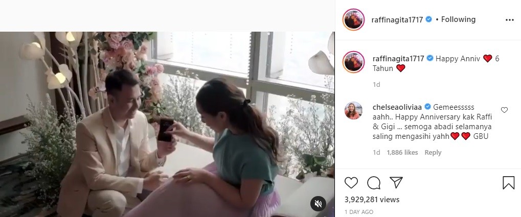Raffi Ahmad Beri Kado Mewah Di Hari Ulang Tahun Ke 6 Pernikahan Nagita Slavina Didoakan Hamil Raffi Ahmad Beri Kado Mewah Di Hari Ulang Tahun Ke 6 Pernikahan Nagita Slavina Didoakan Hamil