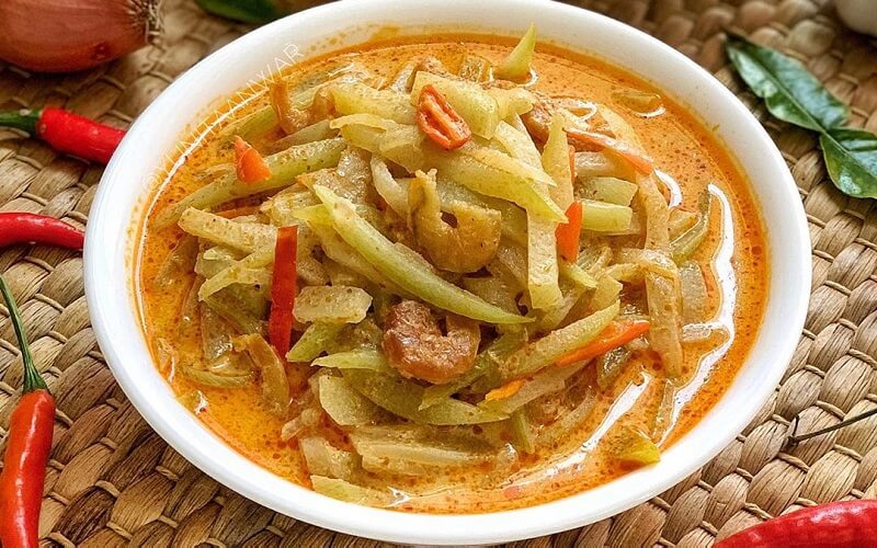Resep masakan sayur lodeh Jawa Tengah