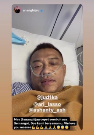 Anang Hermansyah Operasi di Rumah Sakit: Masih Kleyeng Gaes, Mudah