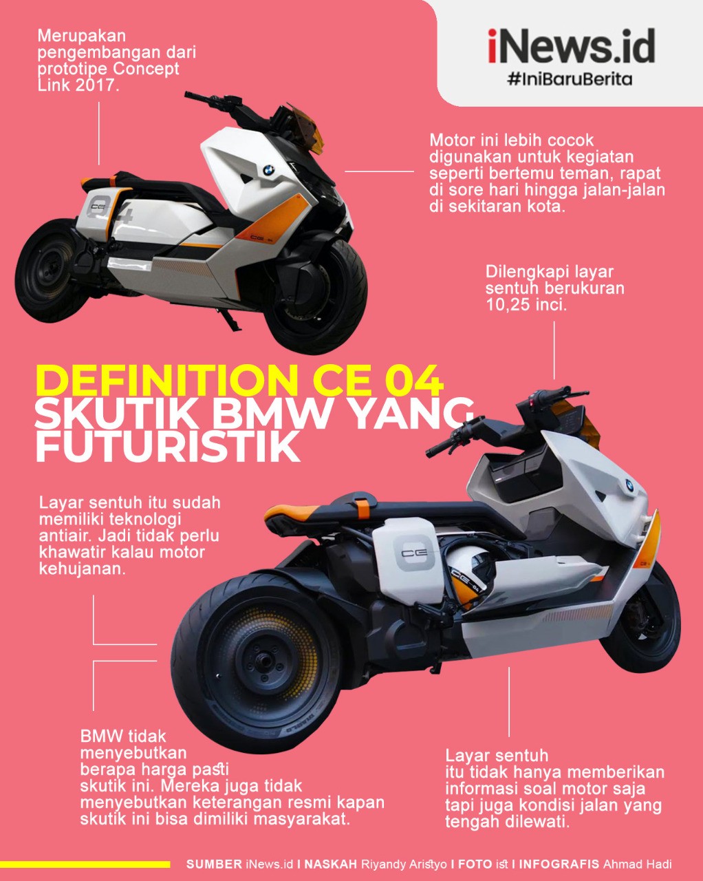 17 Motor BMW Gubernur Jabar Ridwan Kamil. (Foto: Dokomentasi)