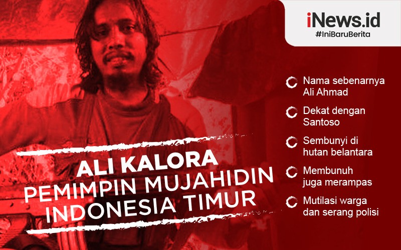 Grafis Ali Kalora 2 Pasukan khusus yang dikirimkan Mabes TNI tiba di Bandara Mutiara Sis`aljufri Palu dengan menggunakan pesawat komersial, Selasa (1/12/2020) siang. (Foto: iNews/Jemmy Hendrik)
