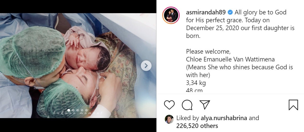 Asmirandah Melahirkan1