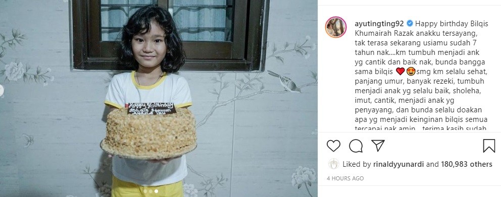 Bilqis Ulang Tahun