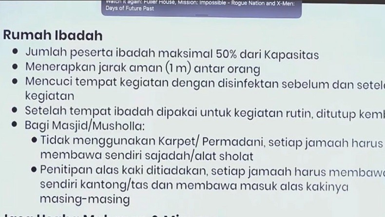 Presentasi Anies Pemprov Presentasi Gubernur DKI Jakarta Anies Baswedan terkait PSBB mendadak ramai diperbincangkan warganet. (Foto: Pemprov DKI).