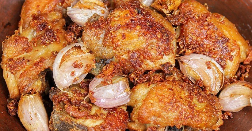 Resep Ayam Goreng Simpel, Bumbunya Sederhana Hanya Bawang dan Ketumbar