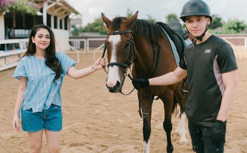 Stefan William Dan Celine Pernikahan artis tak direstui orangtua Celine Evangelista. (Foto: IG)