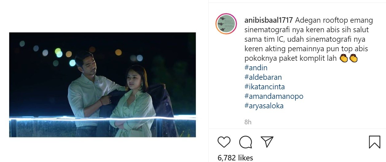 Amanda Manopo Dan Arya Saloka