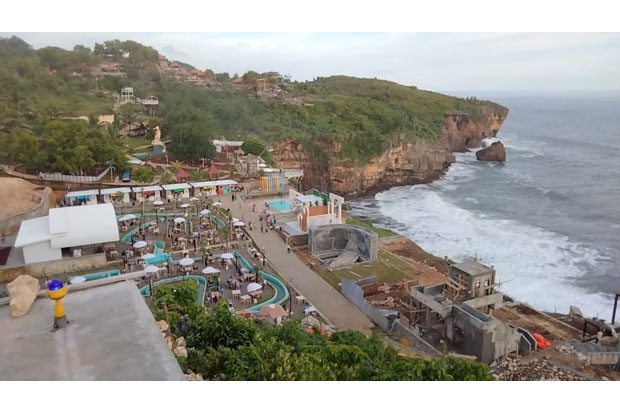 HeHa Ocean View Suasana HeHa Ocean View di Gunungkidul. (Foto : Ist)