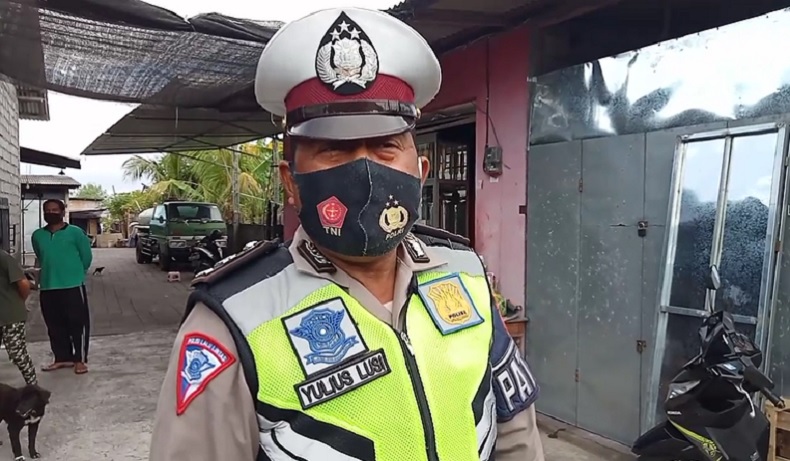 Aiptu Yulius Lusi Aiptu Yulius Lusi. (Foto: iNews.id/Muhyiddin)