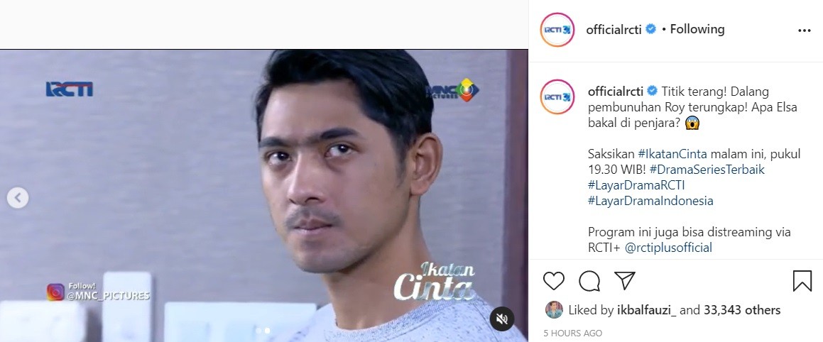 Arya Saloka Ikatan Cinta