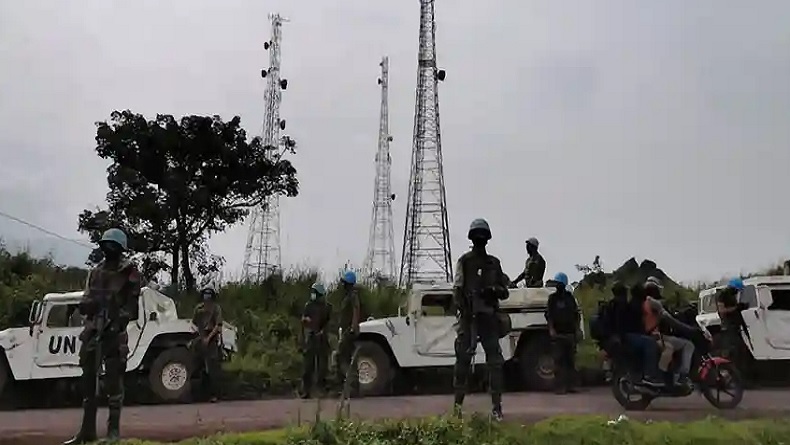 KKB Kongo Guardian Kelompok Kriminal Bersenjata (KKB) memberondongkan tembakan pada rombongan duta besar dan menewaskan tiga orang, Senin (22/2/2021). (Foto: The Guardian).