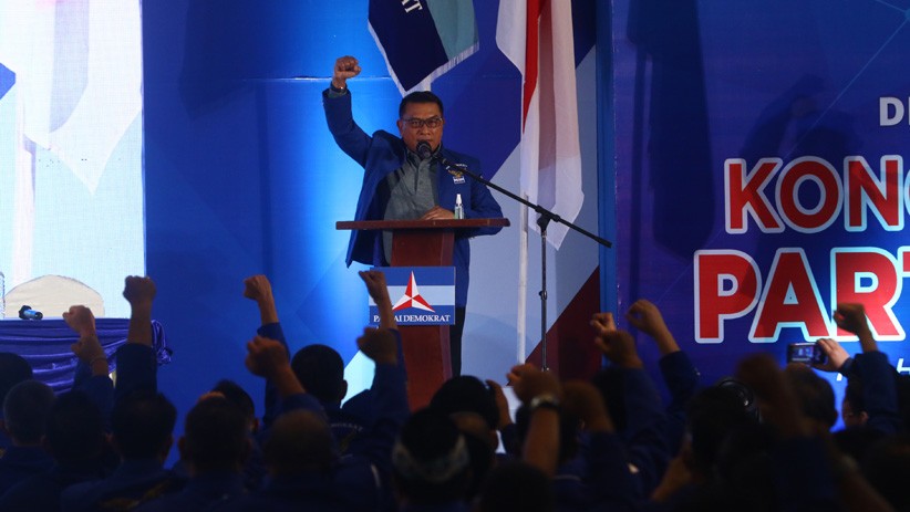 06 Antara Moeldoko Demokrat 2 Moeldoko ditetapkan sebagai Ketua Umum Partai Demokrat dalam Kongres Luar Biasa (KLB). (Foto: Antara)