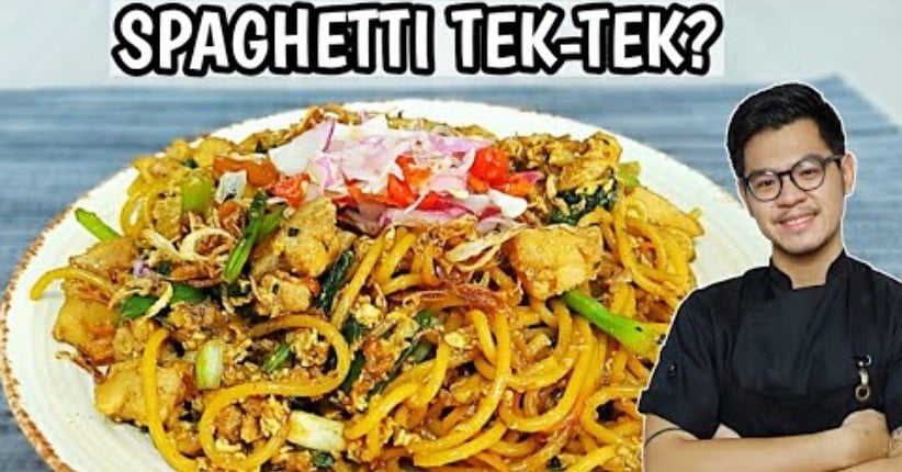Jerry Andrean Masak Mi Tek Tek Goreng Jawa Mirip Spageti, Ternyata Resepnya Pakai Kecap