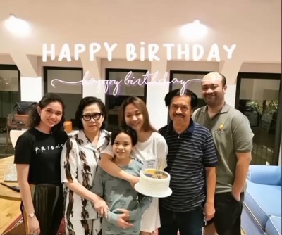 Keluarga BCL BCL merayakan ulang tahun bersama orang terdekat. (Foto: IG)