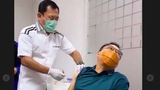 Disuntik Vaksin Nusantara oleh Dokter Terawan, Anang Hermansyah Ketakutan