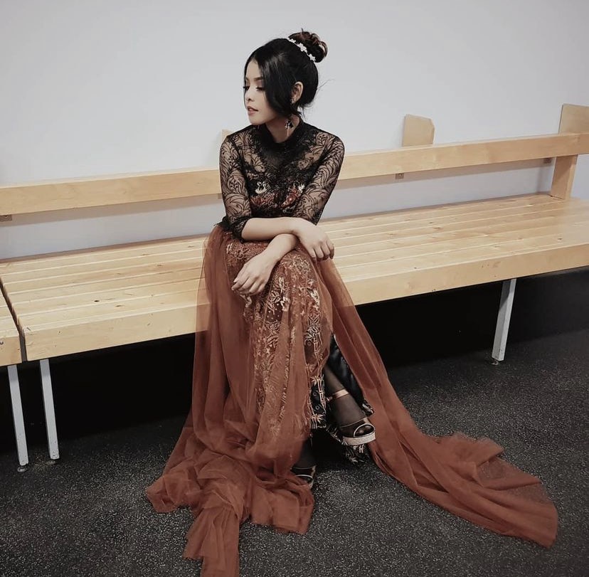 27ab Rimar Ootd1 Rimar cantik menggunakan kebaya. (Foto: Instagram @rimar1111)