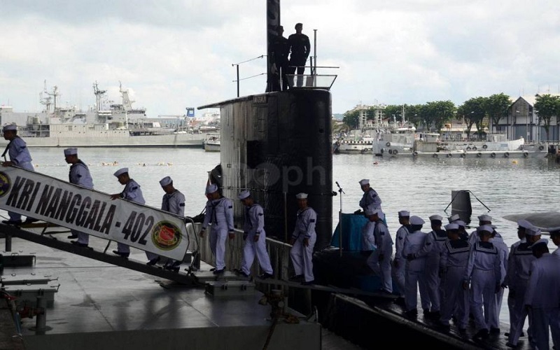 IWA KARTIWA AWAK KRI NANGGALA 402 Awak kapal selam KRI Nanggala 402. (Foto: SINDOnews/Ali Masduki)