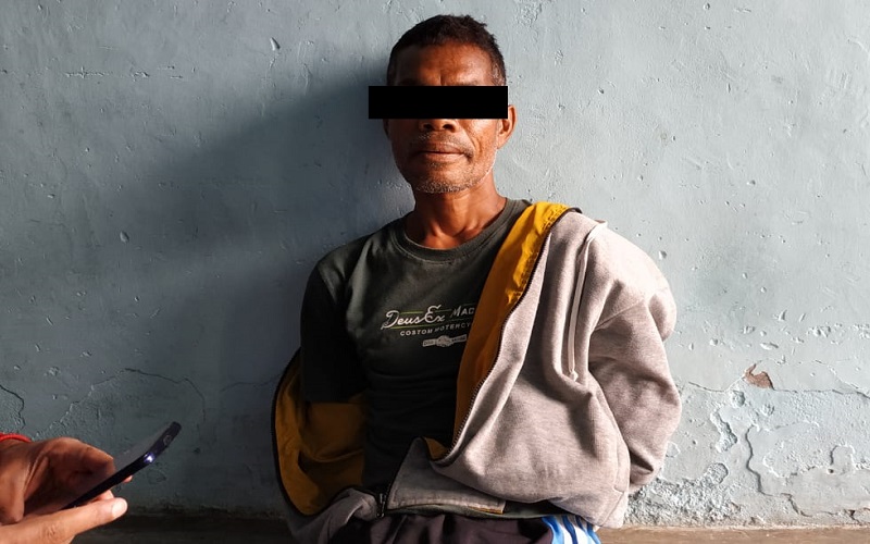 Pelaku penikaman Kepsek SDI Ndora